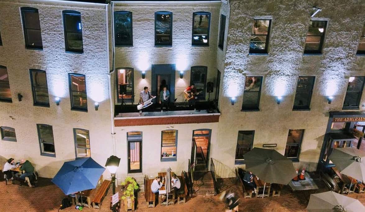 The Admiral's Cup Facade