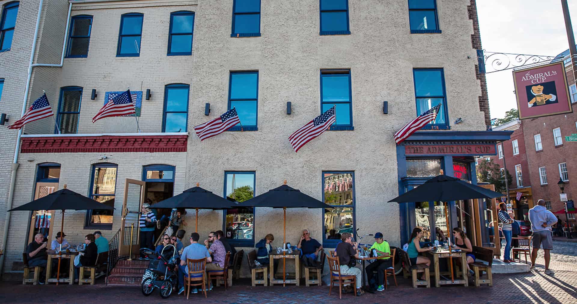 The Admiral's Cup Facade